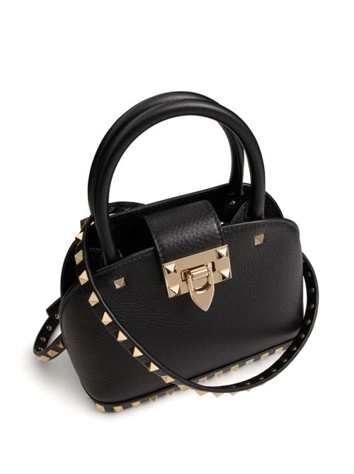 Rockstud Leather Tote Bag VALENTINO GARAVANI | 5W0B0Q69VSF0NO